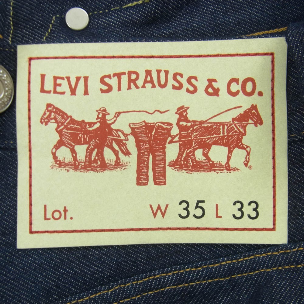 JUNYA WATANABE COMME des GARCONS MAN ジュンヤワタナベコムデギャルソンマン WI-P903 × Levis リーバイス 2タック シンチバック テーパード デニム パンツ インディゴブルー系 L【美品】【中古】