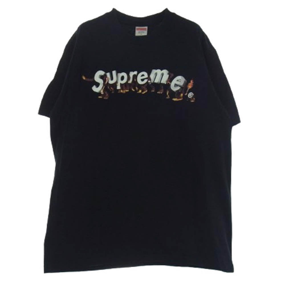 Supreme シュプリーム 21SS Apes Tee エイプス 半袖Tシャツ ブラック系 M【中古】