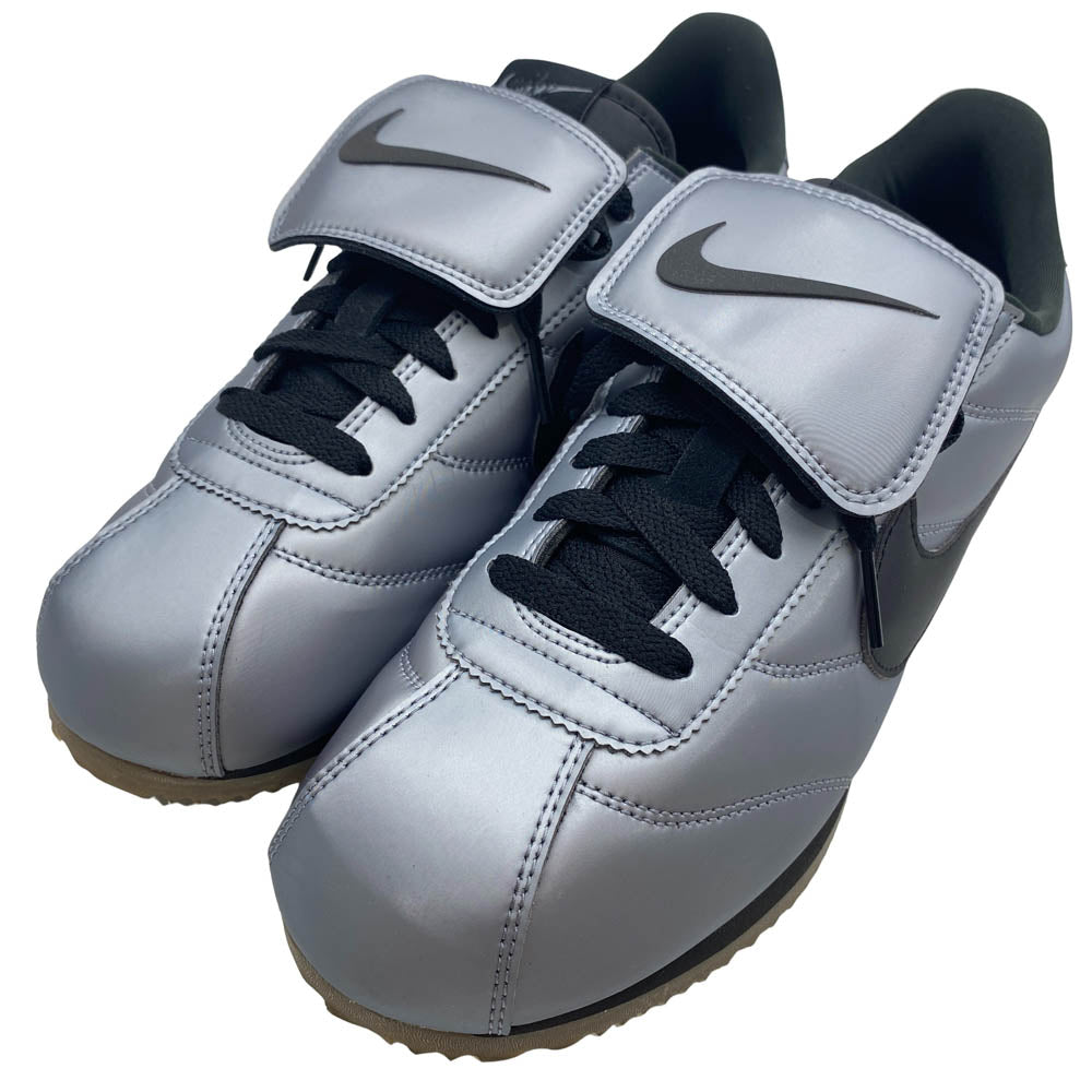 NIKE ナイキ HQ3490-099 Cortez SE Tiempo Pack Metallic Cool Grey コルテッツ ティエンポパック メタリッククールグレー スニーカー グレー系 27.5cm【中古】