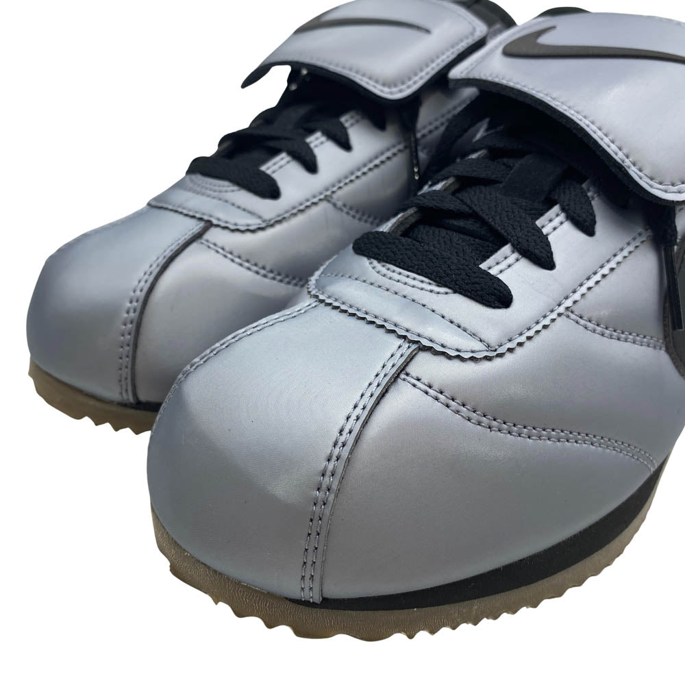 NIKE ナイキ HQ3490-099 Cortez SE Tiempo Pack Metallic Cool Grey コルテッツ ティエンポパック メタリッククールグレー スニーカー グレー系 27.5cm【中古】