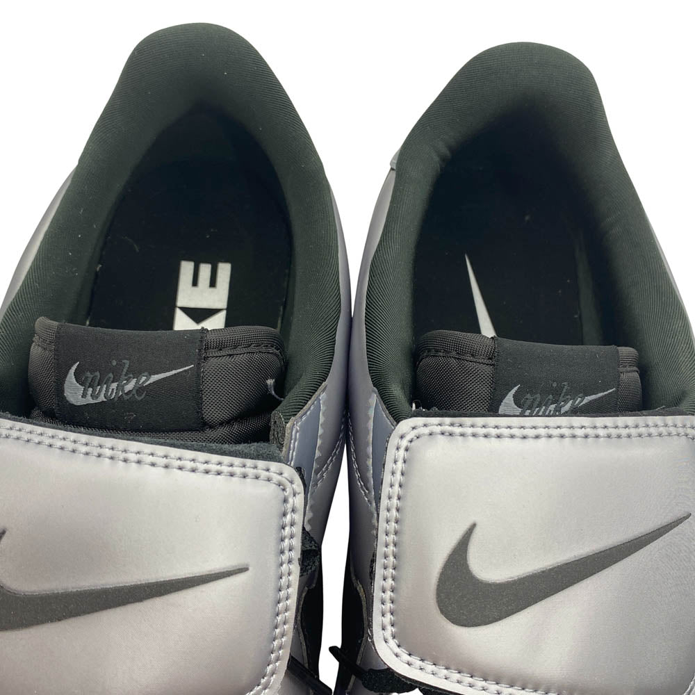 NIKE ナイキ HQ3490-099 Cortez SE Tiempo Pack Metallic Cool Grey コルテッツ ティエンポパック メタリッククールグレー スニーカー グレー系 27.5cm【中古】