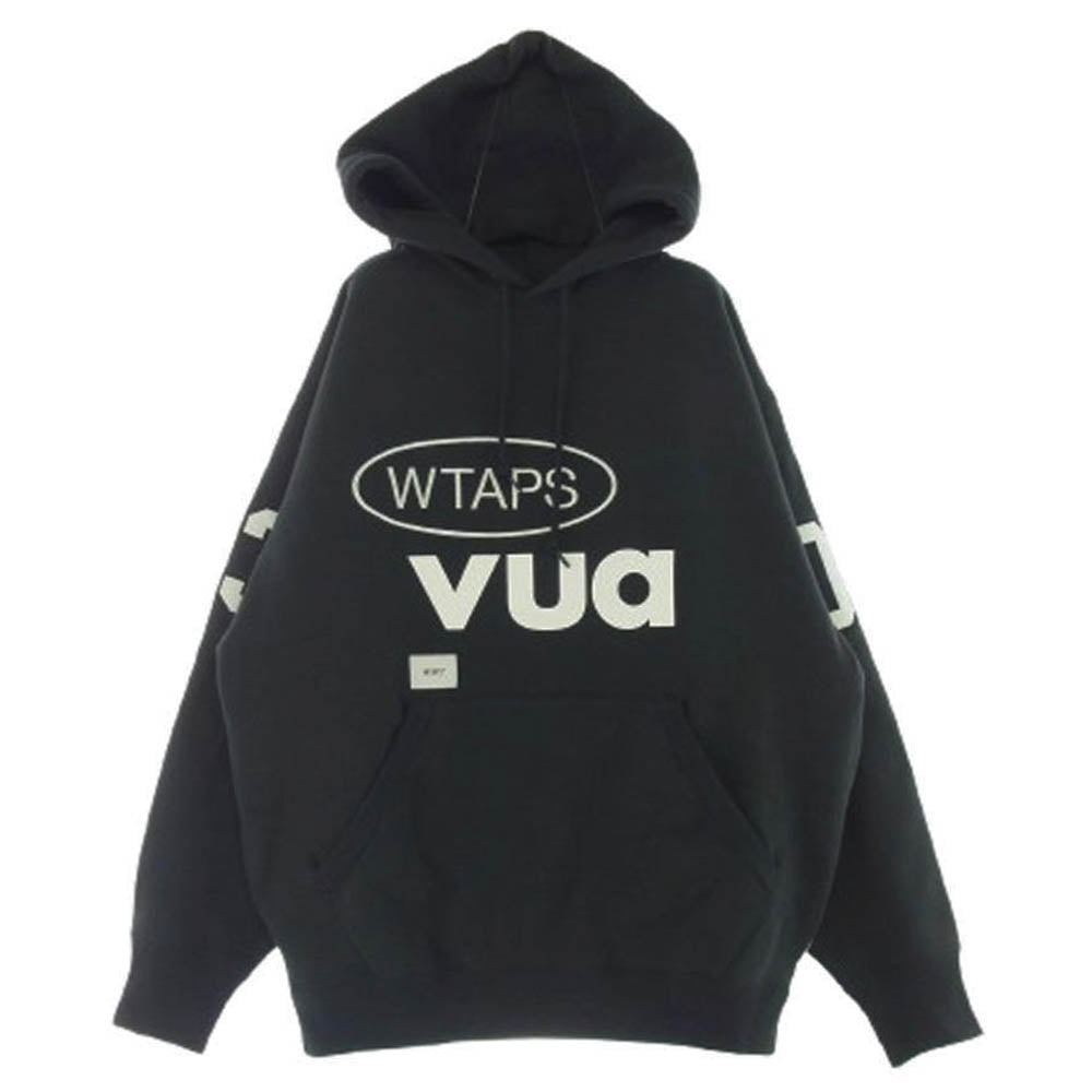 WTAPS ダブルタップス 23AW 232ATDT-CSM29 OBJ 02 / Hoody / Cotton. Protect プルオーバー パーカー フーディ ブラック系【中古】