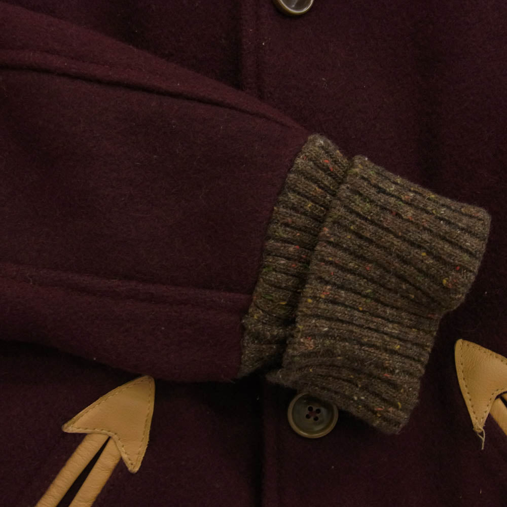 JM8006 USA Award Jacket USA製 アワードジャケット メルトン ジャケット スタジャン マルーン系 ワインレッド系 S【中古】