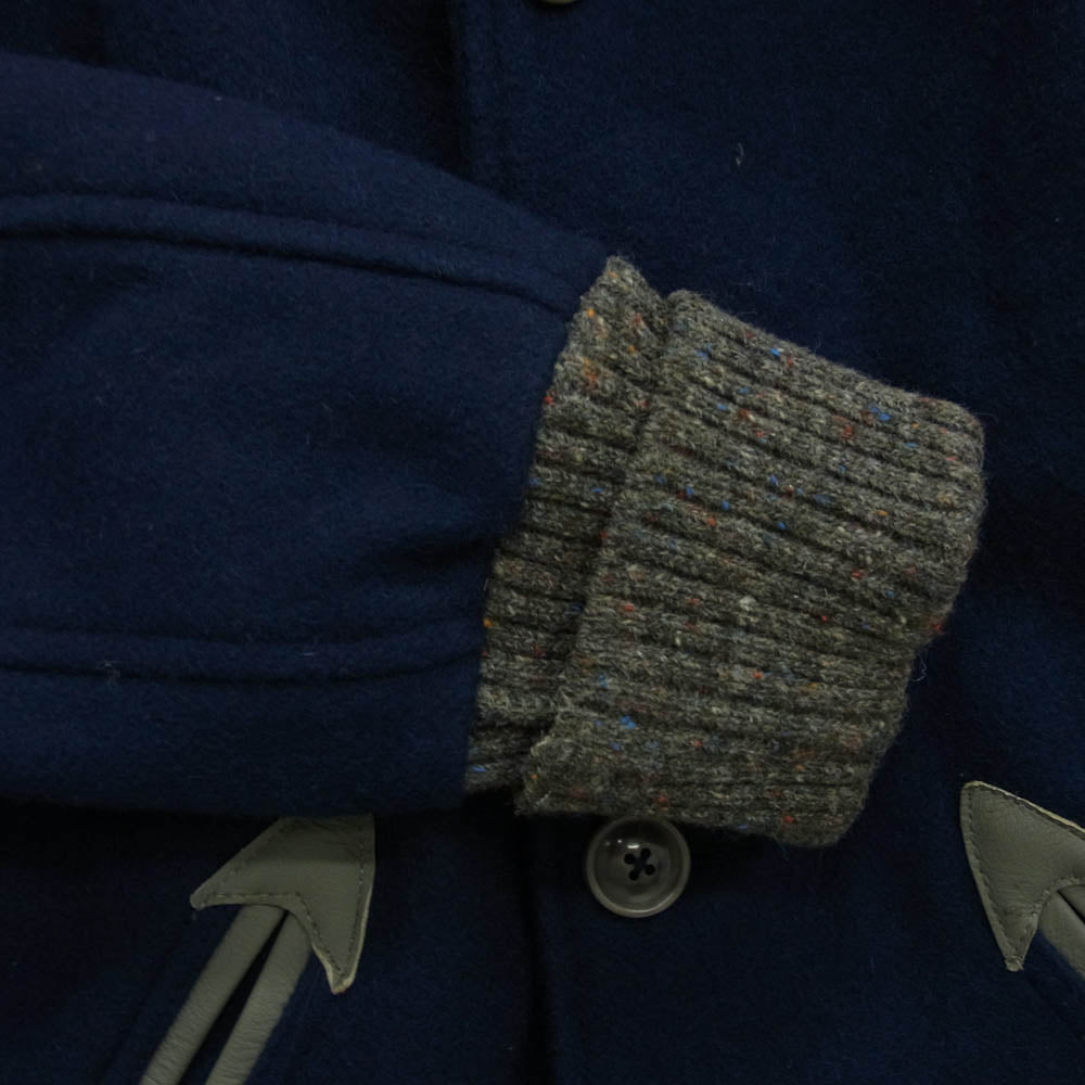 ジャックマン JM8006 USA Award Jacket USA製 アワードジャケット メルトン ジャケット スタジャン ネイビー系 ブルー系 ネイビー系 S【中古】