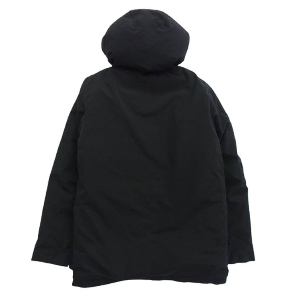 Danton ダントン 14A-FA-002 ファー付き ダウン ジャケット ブラック系 38【中古】