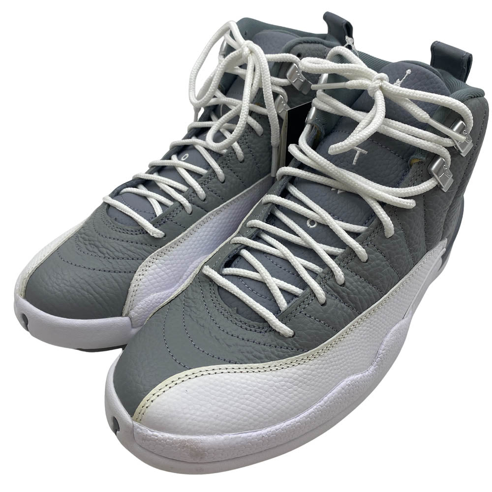 NIKE AIR JORDAN ナイキ ジョーダン CT8013-015 Air Jordan 12 Retro Stealth エアジョーダン12 レトロ ステルス ハイカットスニーカー グレー系 27cm【中古】