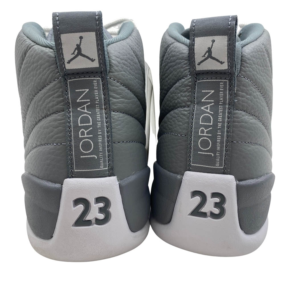 NIKE AIR JORDAN ナイキ ジョーダン CT8013-015 Air Jordan 12 Retro Stealth エアジョーダン12 レトロ ステルス ハイカットスニーカー グレー系 27cm【中古】