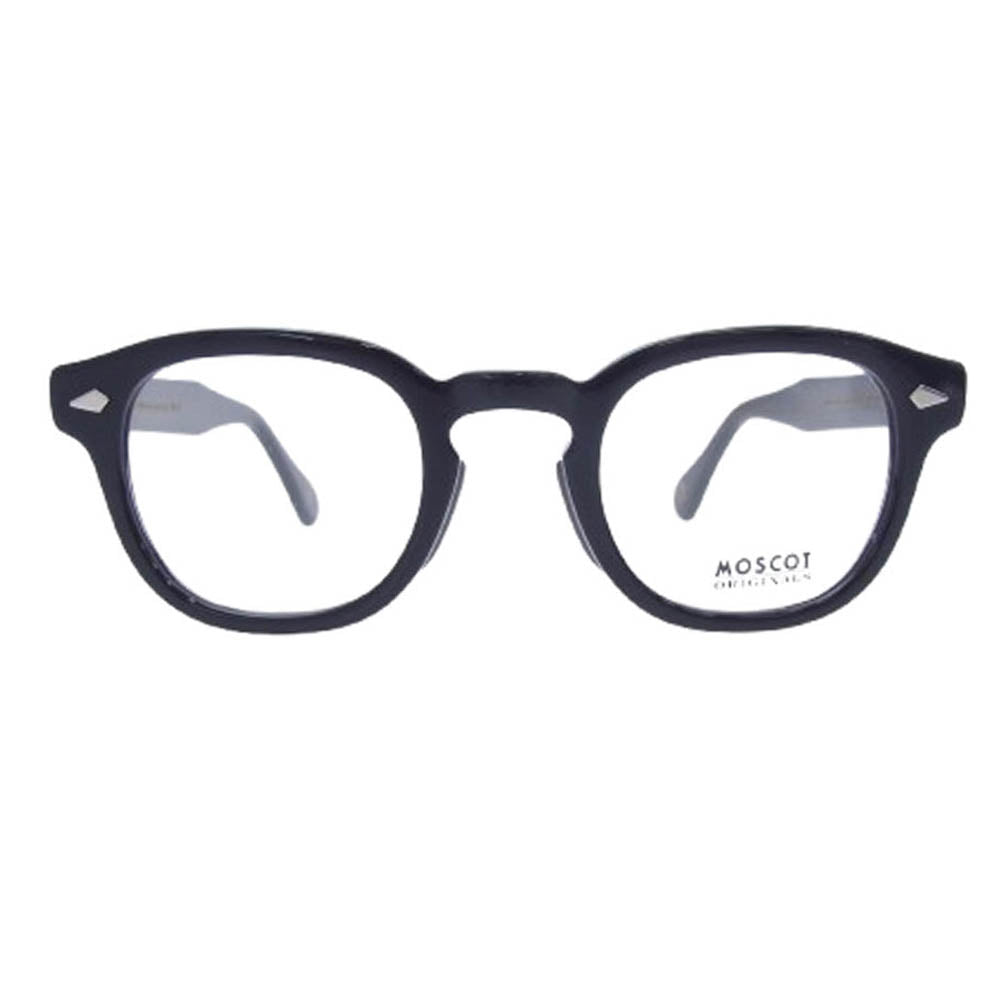 MOSCOT モスコット LEMTOSH BK JPN LTD13 レムトッシュ アジアンフィット メガネ 眼鏡 サングラス アイウェア ブラック系 46□24-145【中古】