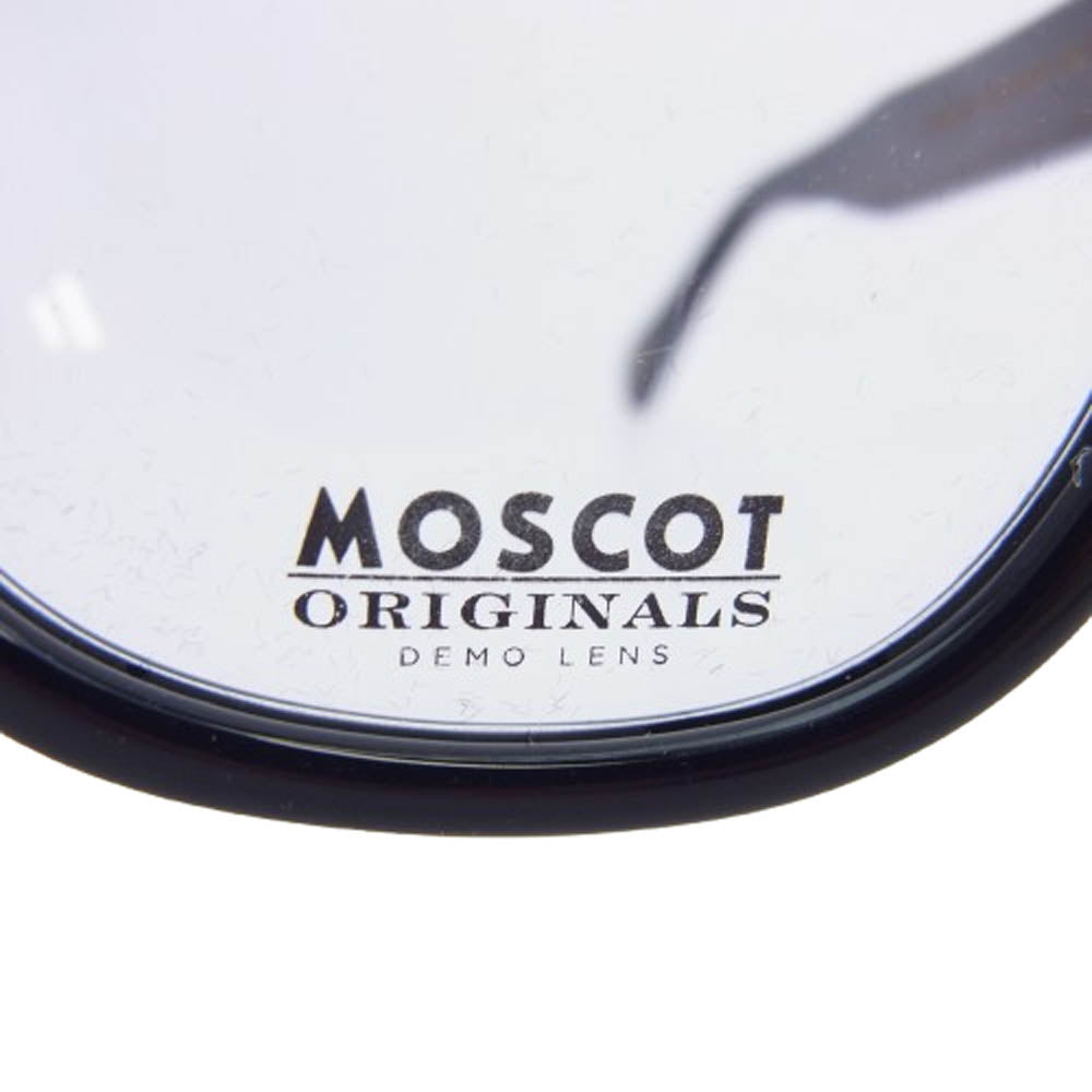 MOSCOT モスコット LEMTOSH BK JPN LTD13 レムトッシュ アジアンフィット メガネ 眼鏡 サングラス アイウェア ブラック系 46□24-145【中古】