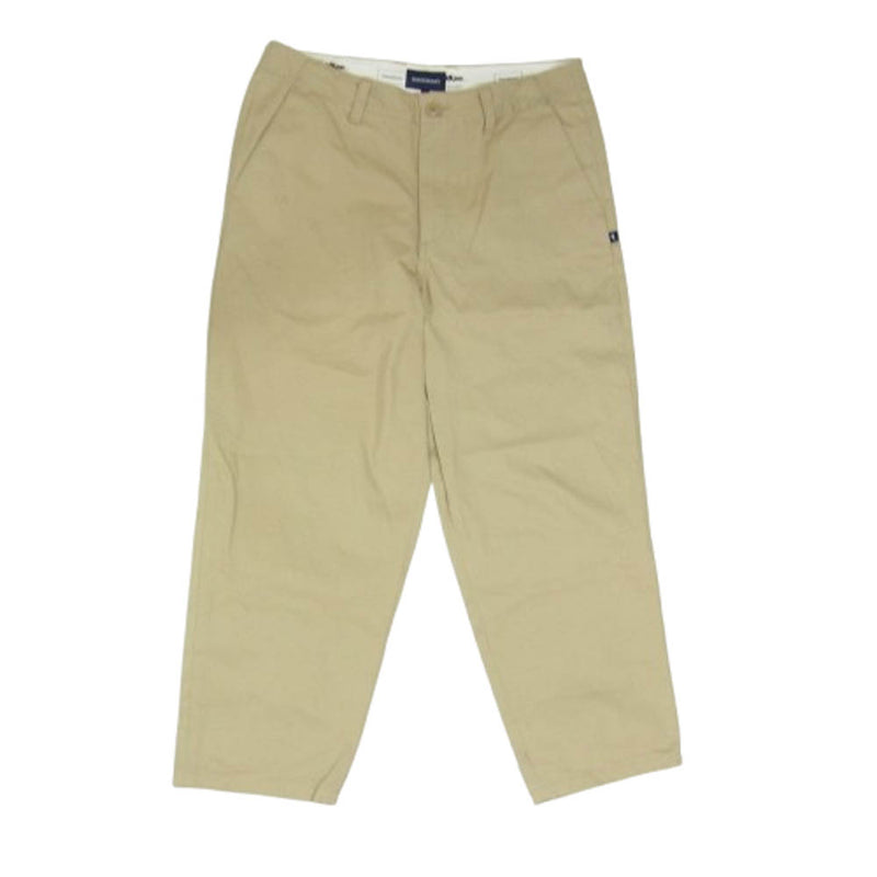 DESCENDANT ディセンダント 251CPDS-PTM01 DC-6 ORGANIC COTTON TWILL TROUSERS トラウザーズ チノ パンツ ベージュ系 2【中古】