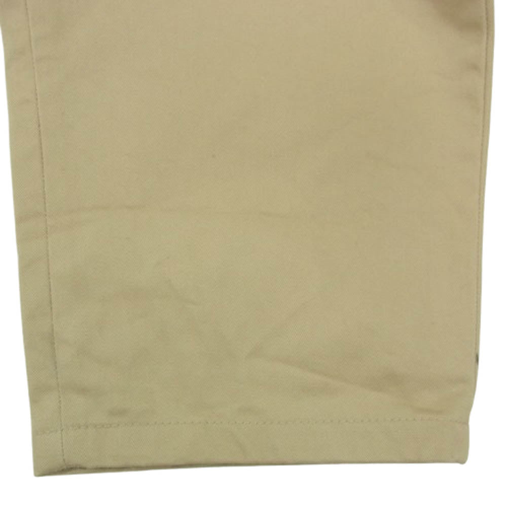 DESCENDANT ディセンダント 251CPDS-PTM01 DC-6 ORGANIC COTTON TWILL TROUSERS トラウザーズ チノ パンツ ベージュ系 2【中古】