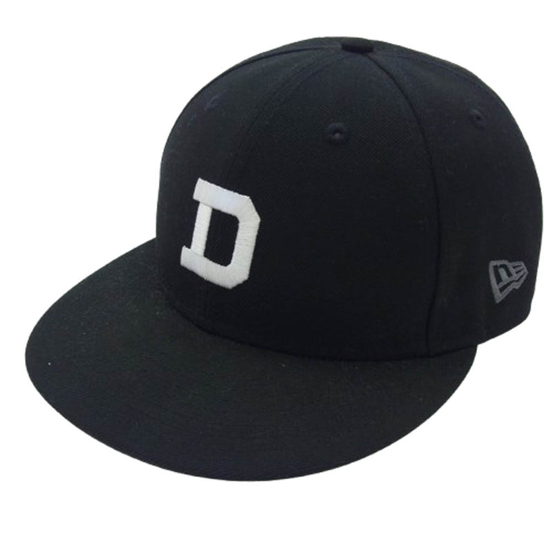 DESCENDANT ディセンダント 51637 LETTERED LP 59FIFTY NEW ERA Dロゴ キャップ 帽子 ブラック系【中古】