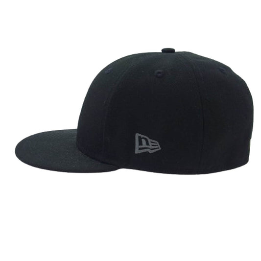 DESCENDANT ディセンダント 51637 LETTERED LP 59FIFTY NEW ERA Dロゴ キャップ 帽子 ブラック系【中古】