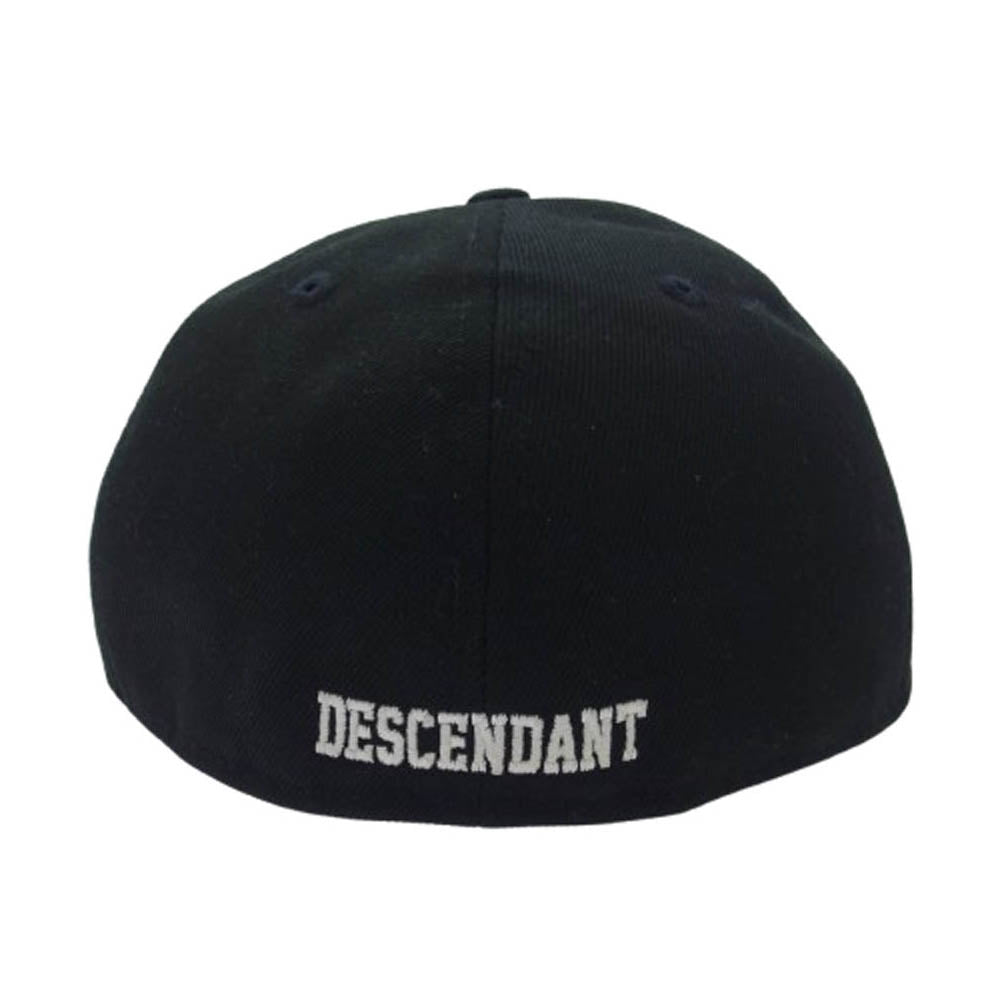 DESCENDANT ディセンダント 51637 LETTERED LP 59FIFTY NEW ERA Dロゴ キャップ 帽子 ブラック系【中古】