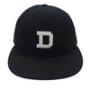 DESCENDANT ディセンダント 51637 LETTERED LP 59FIFTY NEW ERA Dロゴ キャップ 帽子 ブラック系【中古】