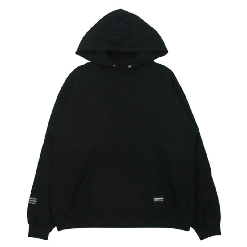 NEIGHBORHOOD ネイバーフッド 23AW 232FPNH-CSM02 PLAIN SWEATPARKA プレーン スウェット トレーナー パーカー ブラック系 M【中古】
