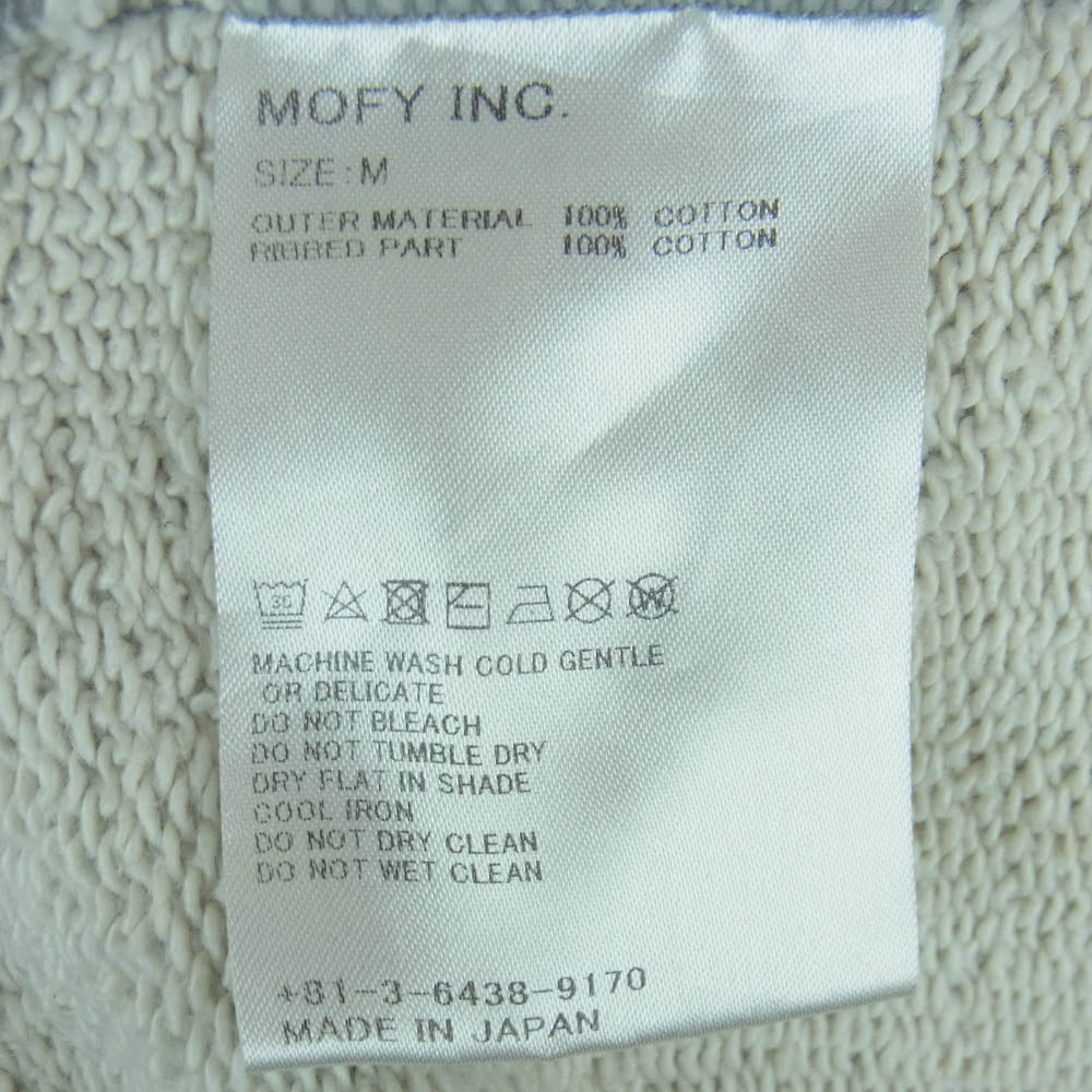 SEQUEL シークエル 24AW SQ-24AW-CS-02 CREW NECK SWEAT SHIRT クルーネック スウェット シャツ トレーナー グレー系 M【中古】