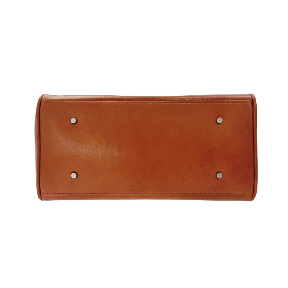 aniary アニアリ 01-02017 Antique Leather アンティークレザー トートバッグ オレンジ系【新古品】【未使用】【中古】