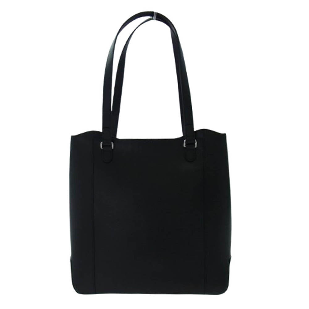 aniary アニアリ 33-02000 S-Film Leather エスフィルムレザー トートバッグ ブラック系【新古品】【未使用】【中古】