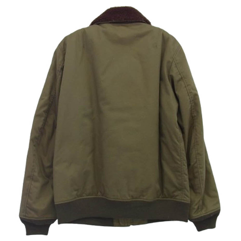 WACKO MARIA ワコマリア 16AW B-15 FLIGHT JACKET ミリタリー フライト ジャケット カーキ系 S【中古】
