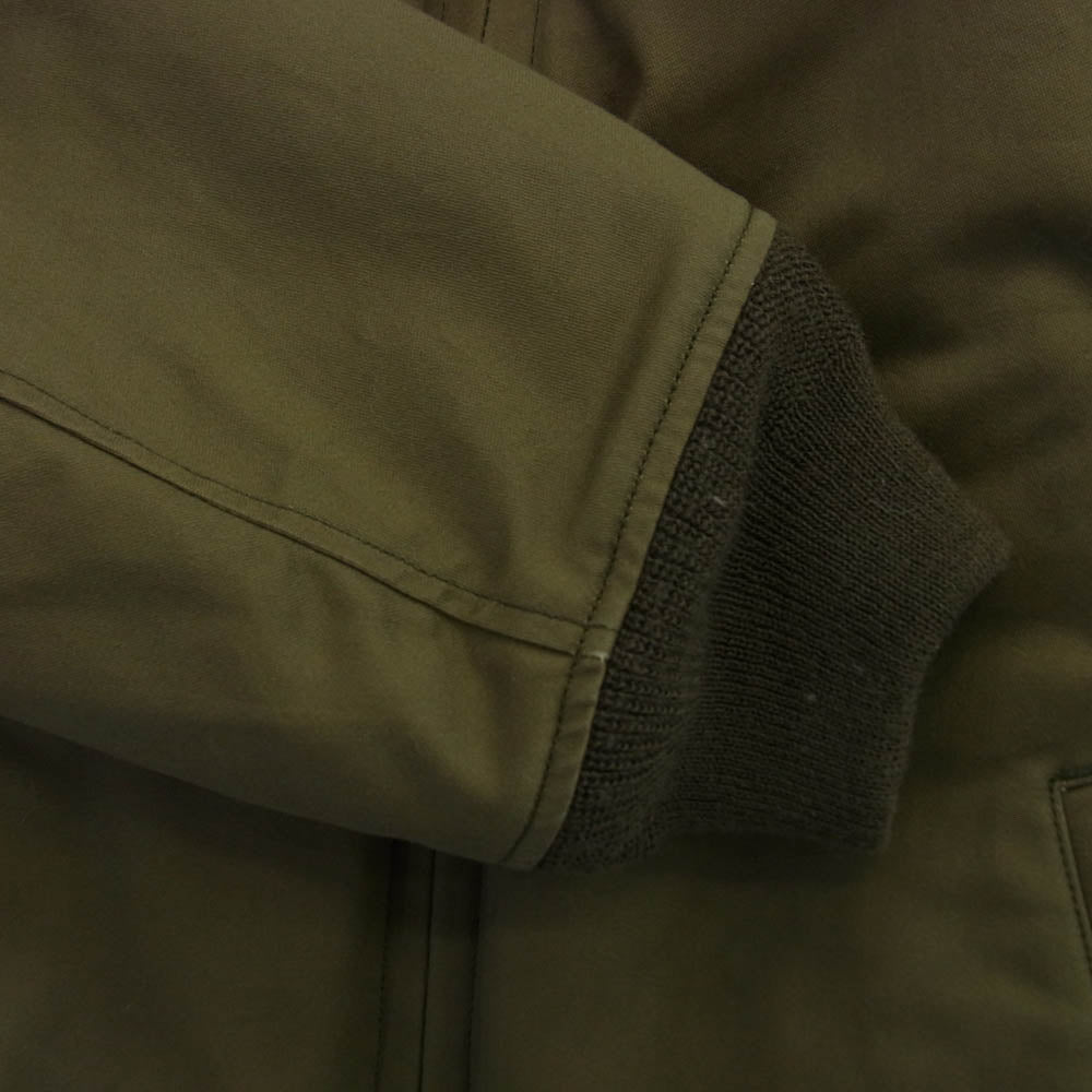 WACKO MARIA ワコマリア 16AW B-15 FLIGHT JACKET ミリタリー フライト ジャケット カーキ系 S【中古】