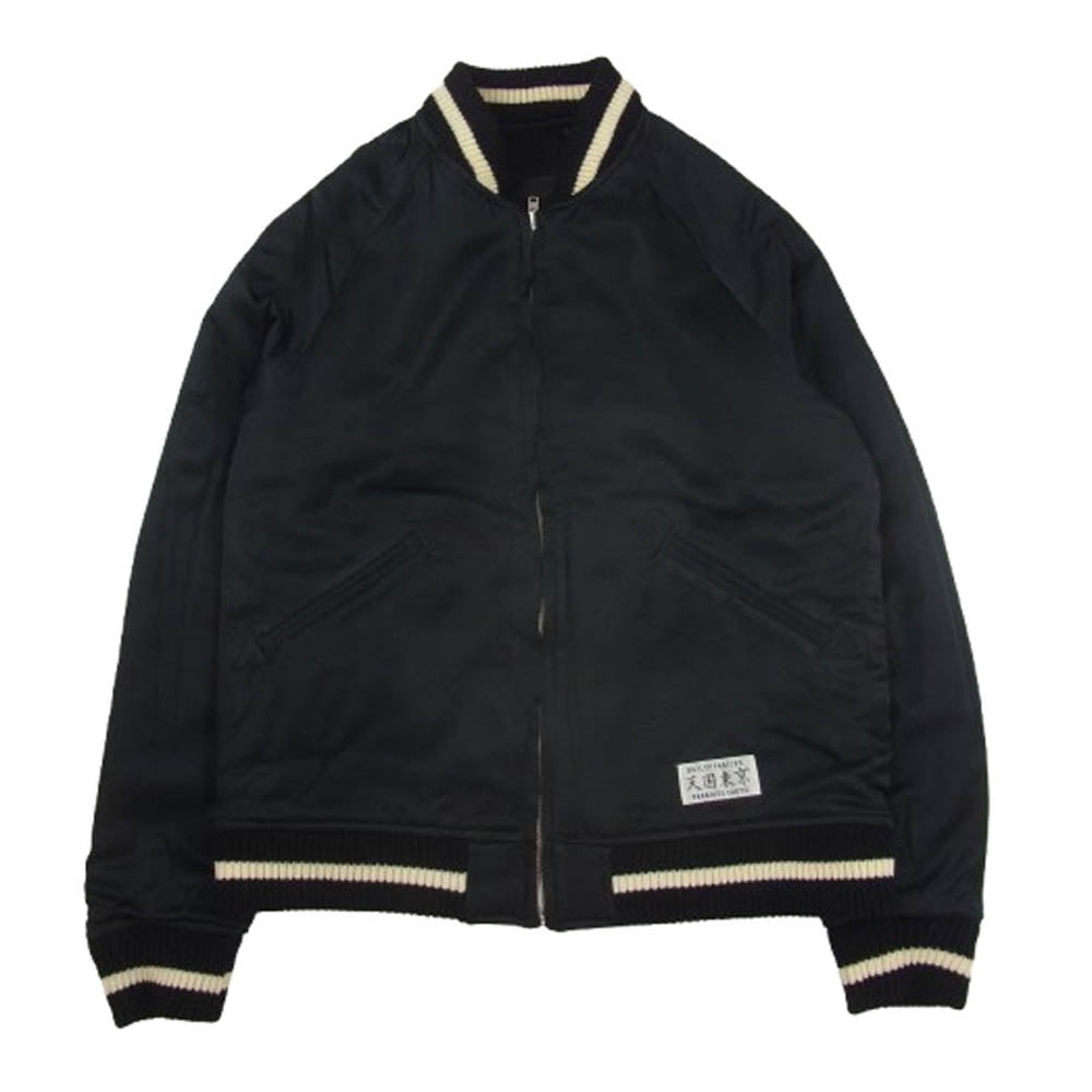 WACKO MARIA ワコマリア 16AW SKA JACKET REVERSIBLE 天国東京 タイガー刺繍 リバーシブル スーベニアジャケット スカジャン ジャケット ブラック系 ホワイト系 S【中古】