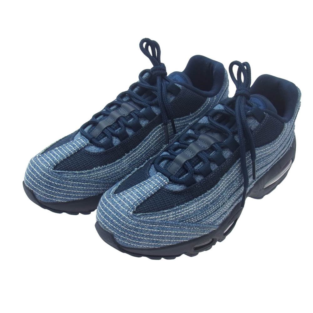 NIKE ナイキ HM4743-400 × Levi’s リーバイス AIR MAX 95 Denim Blue エアマックス95 デニムブルー ローカット スニーカー インディゴブルー系 26.5cm【美品】【中古】