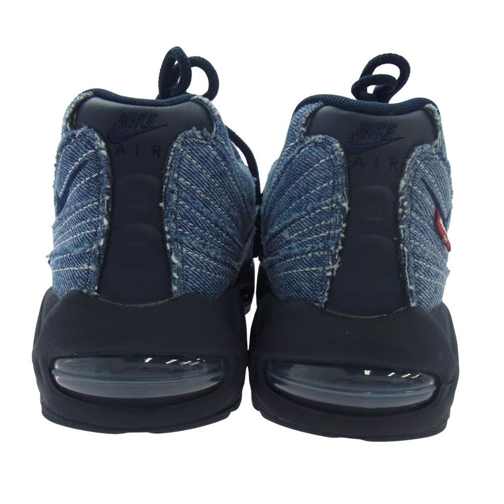 NIKE ナイキ HM4743-400 × Levi’s リーバイス AIR MAX 95 Denim Blue エアマックス95 デニムブルー ローカット スニーカー インディゴブルー系 26.5cm【美品】【中古】