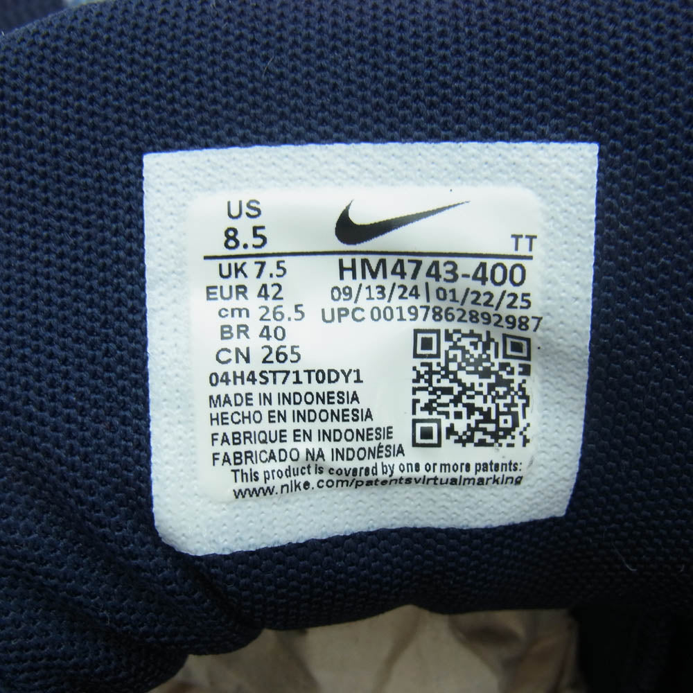 NIKE ナイキ HM4743-400 × Levi’s リーバイス AIR MAX 95 Denim Blue エアマックス95 デニムブルー ローカット スニーカー インディゴブルー系 26.5cm【美品】【中古】