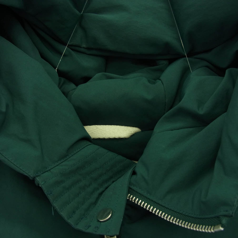 JIL SANDER+ ジルサンダープラス 22AW J40AF0009 J70008 DOWN JACKET ジップアップ フーディー ダウン ジャケット グリーン系 S【中古】