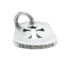 CHROME HEARTS クロムハーツ（原本有） D TAG SML CO CRS カットアウト クロス スモール ドッグタグ ネックレス ペンダントトップ シルバー系【中古】