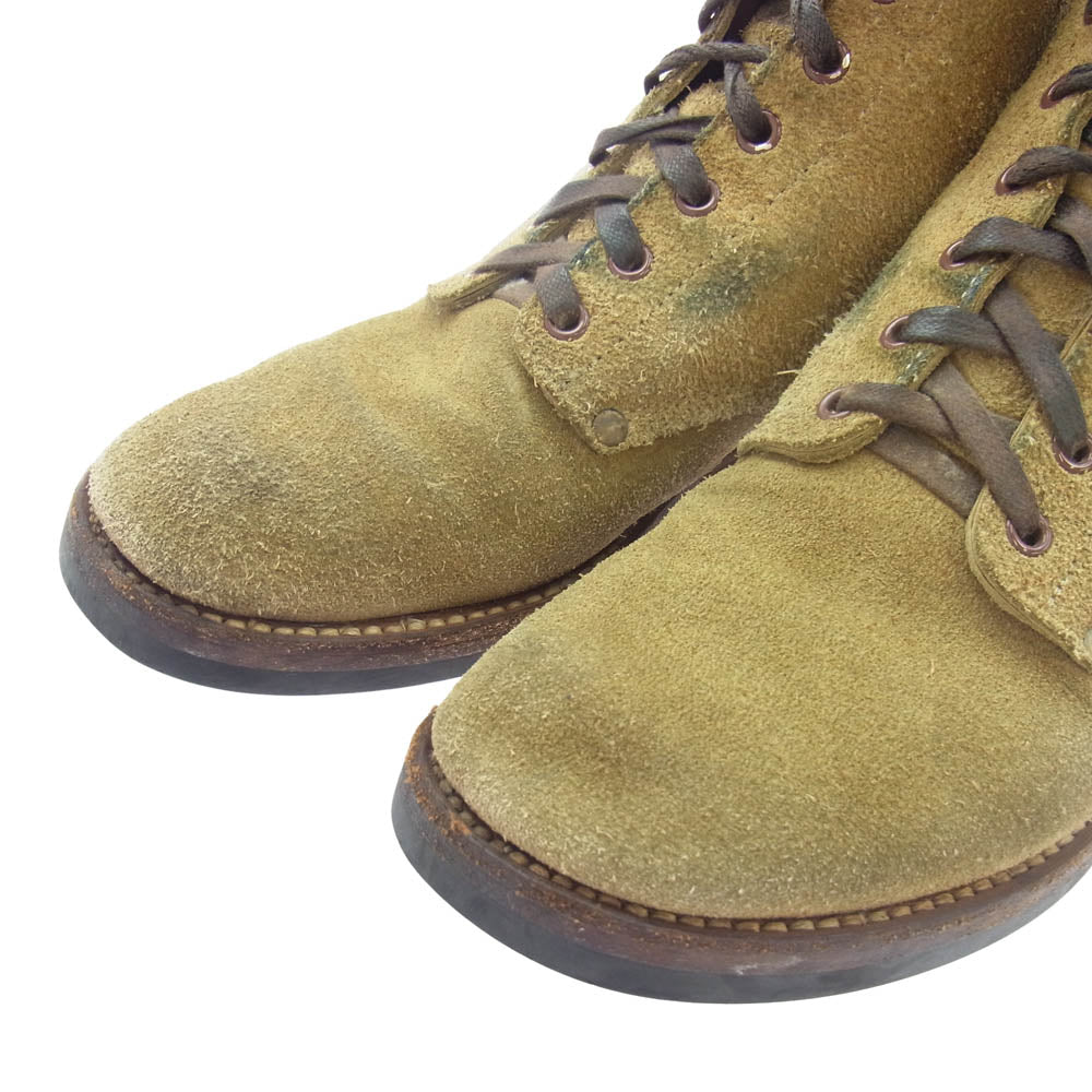 Buzz Rickson's バズリクソンズ 4934 スエード サービス シューズ ワーク ブーツ ブラウン系 8E【中古】