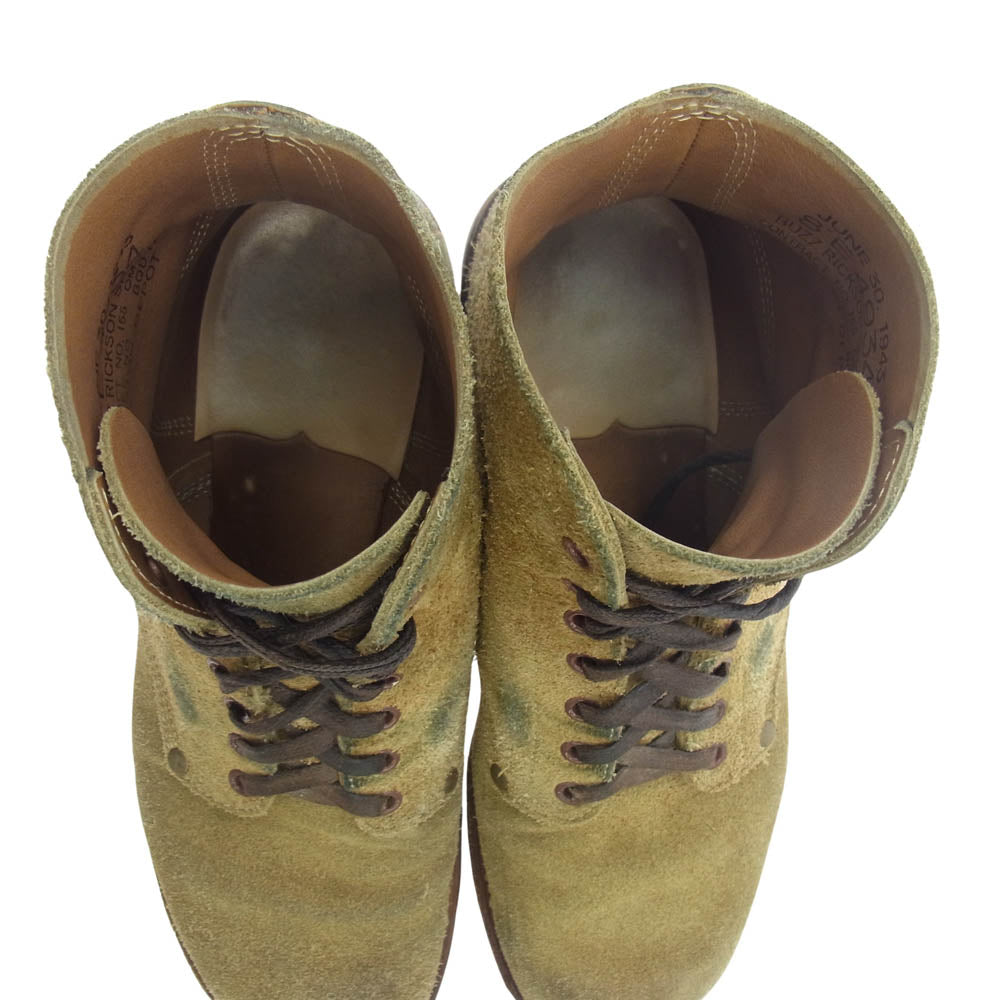 Buzz Rickson's バズリクソンズ 4934 スエード サービス シューズ ワーク ブーツ ブラウン系 8E【中古】