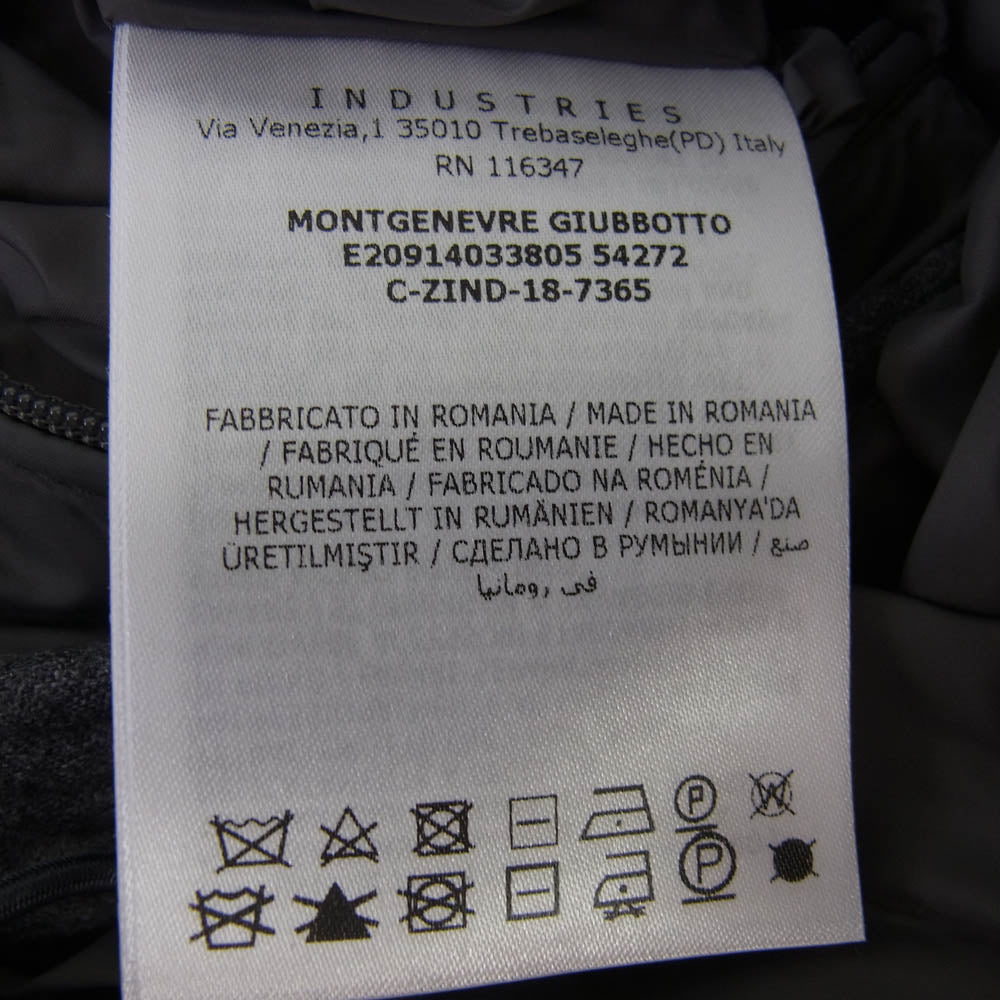 MONCLER モンクレール 19AW E20914033805 54272 ルーマニア製 MONTGENEVRE GIUBBOTTO モンジュネーブル ダウン ジャケット グレー系 TG1 グレー系 1【中古】