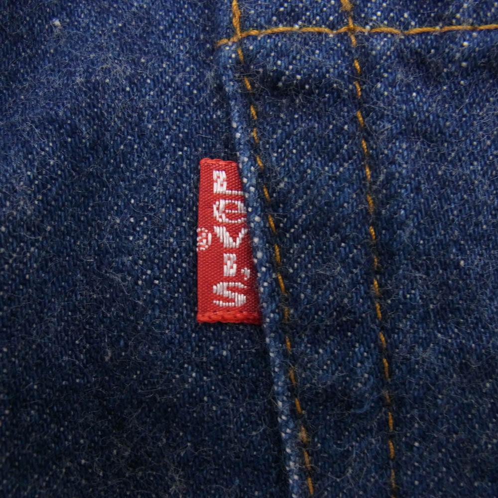 Levi's リーバイス 501VINTAGE ヴィンテージ 70s 66後期 ボタン裏刻印6 スモールe デニム パンツ インディゴブルー系 32【中古】