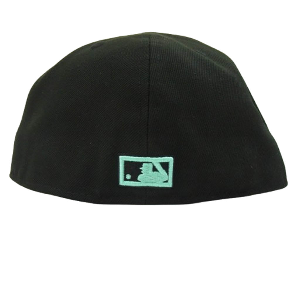 NEW ERA ニューエラ Gifthat 別注 アトランタブレーブス ベースボール キャップ ブラック系【中古】