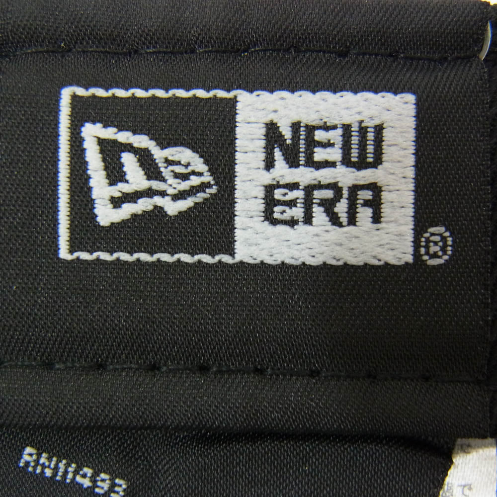 NEW ERA ニューエラ Gifthat 別注 アトランタブレーブス ベースボール キャップ ブラック系【中古】