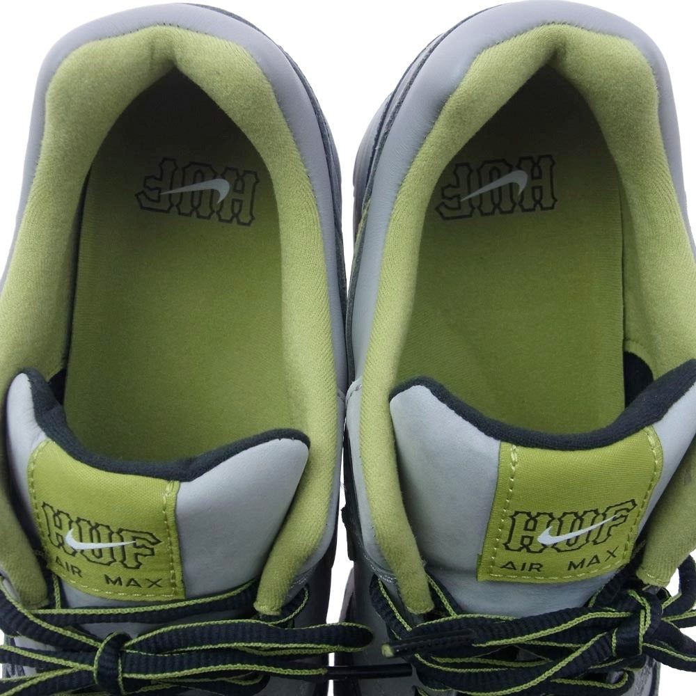 NIKE ナイキ HF3713-002 HUF Air Max 1 Anthracite and Medium Grey ハフ エアマックス 1 アンスラサイト アンド ミディアムグレー グレー系 27cm【中古】