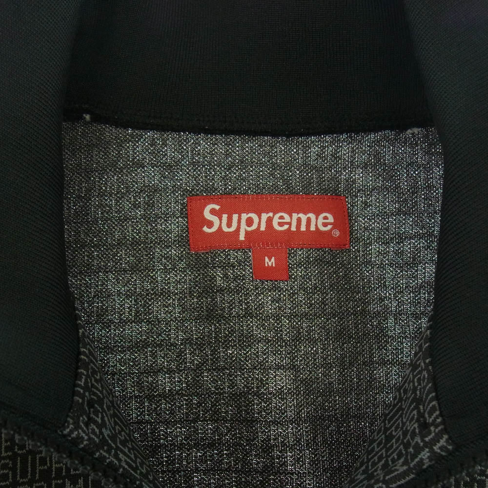 Supreme シュプリーム 22SS Repeat Track Jacket リピートロゴ トラックジャケット ブラック系 M【中古】