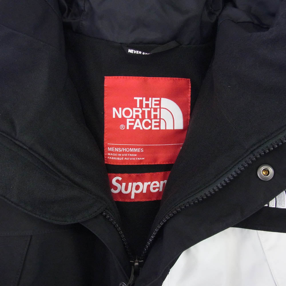Supreme シュプリーム 20AW × THE NORTH FACE S Logo Mountain Jacket ノースフェイス Sロゴ マウンテン パーカ ジャケット ブラック系 M【中古】