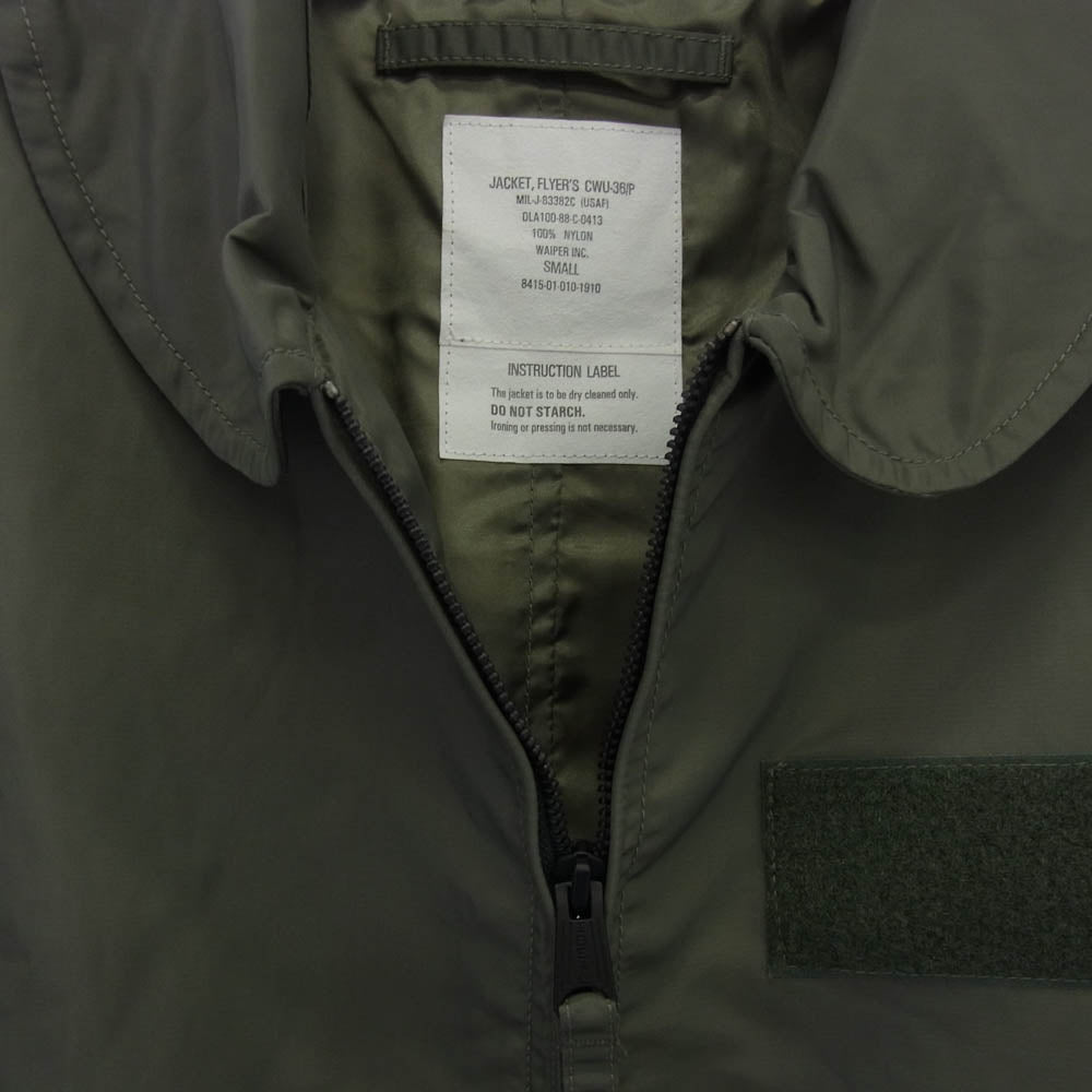 WAIPER ワイパー 初期型 cwu-36/P フライト ジャケット カーキ系 S【中古】