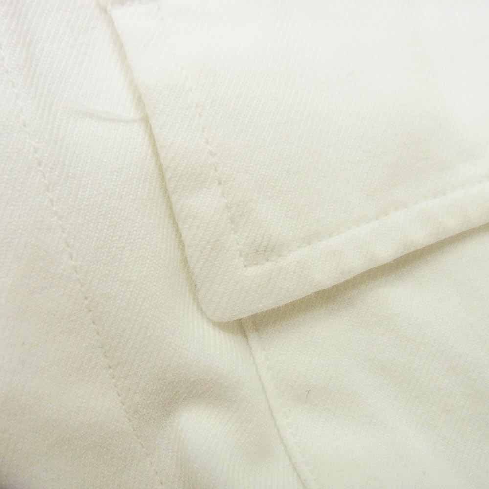 DRIES VAN NOTEN ドリスヴァンノッテン ビッグポケット 長袖 シャツ ホワイト系 44【中古】
