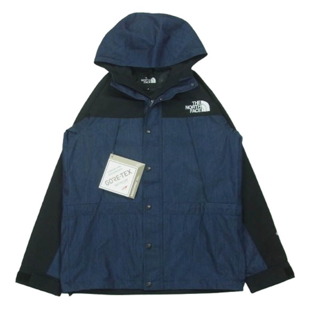 THE NORTH FACE ノースフェイス NP12032 Mountain Light Denim Jacket マウンテン ライト デニム ジャケット インディゴブルー系 ブラック系 S【極上美品】【中古】