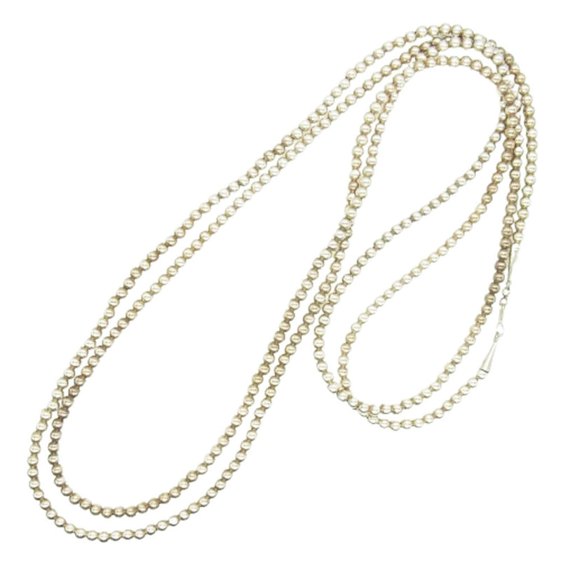 Ron Herman ロンハーマン 9911703818 ナバホパール ロングネックレス STERLING ゴールド系【中古】
