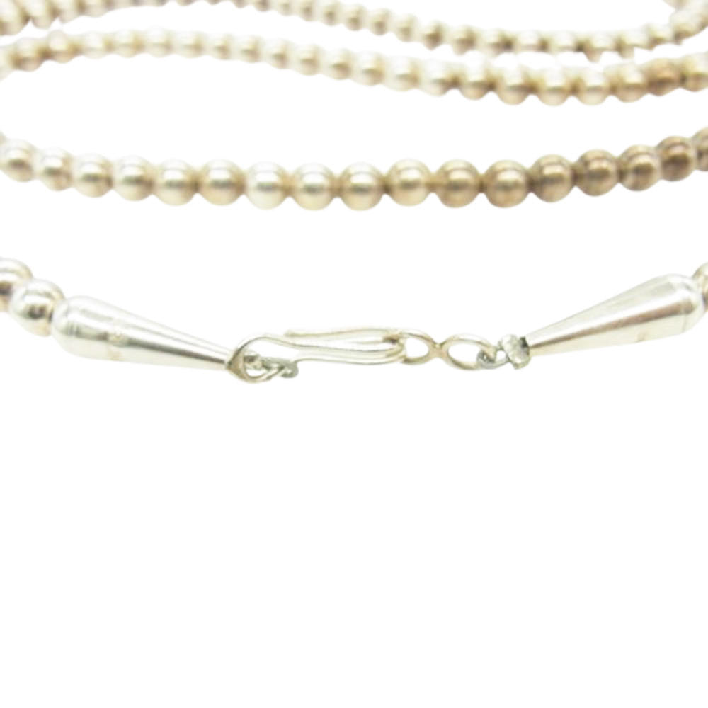 Ron Herman ロンハーマン 9911703818 ナバホパール ロングネックレス STERLING ゴールド系【中古】