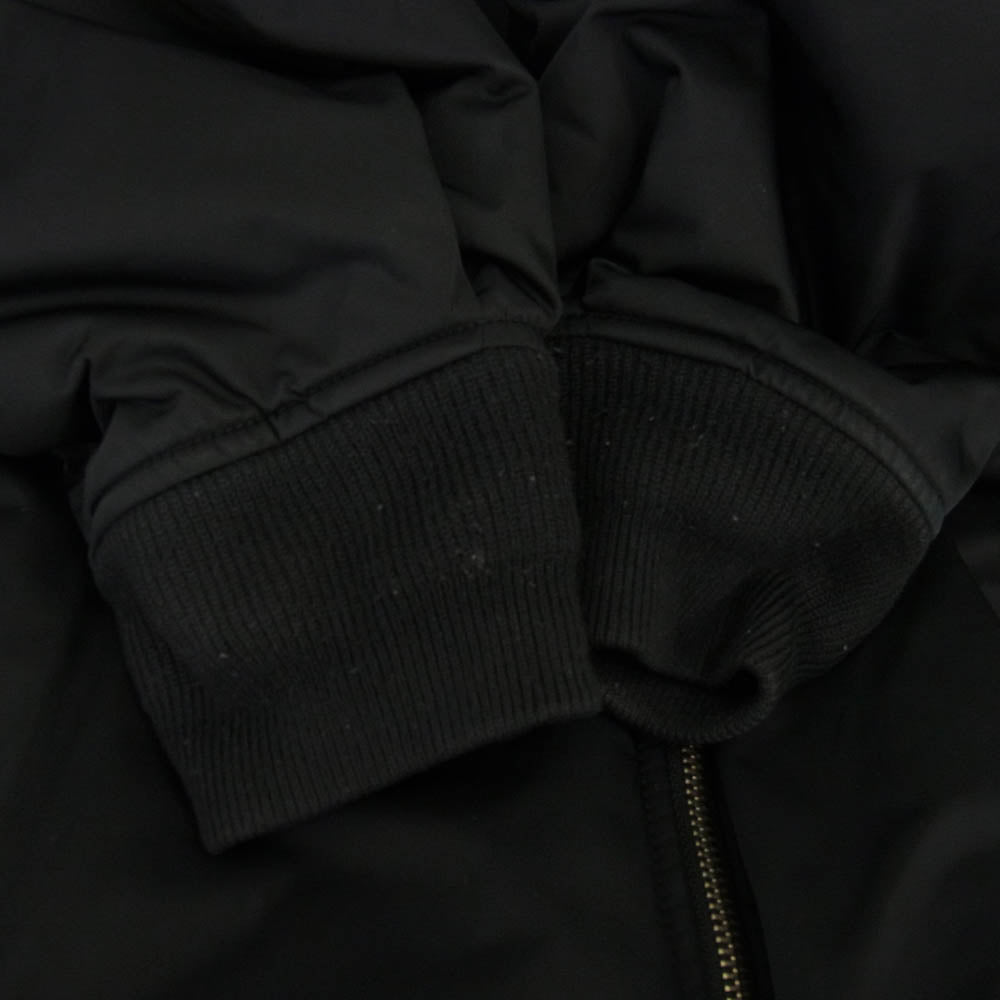 ENFOLD エンフォルド DICROS SOLO Twill egg エッグシルエット キルティング ジャケット ブラック系 38【中古】