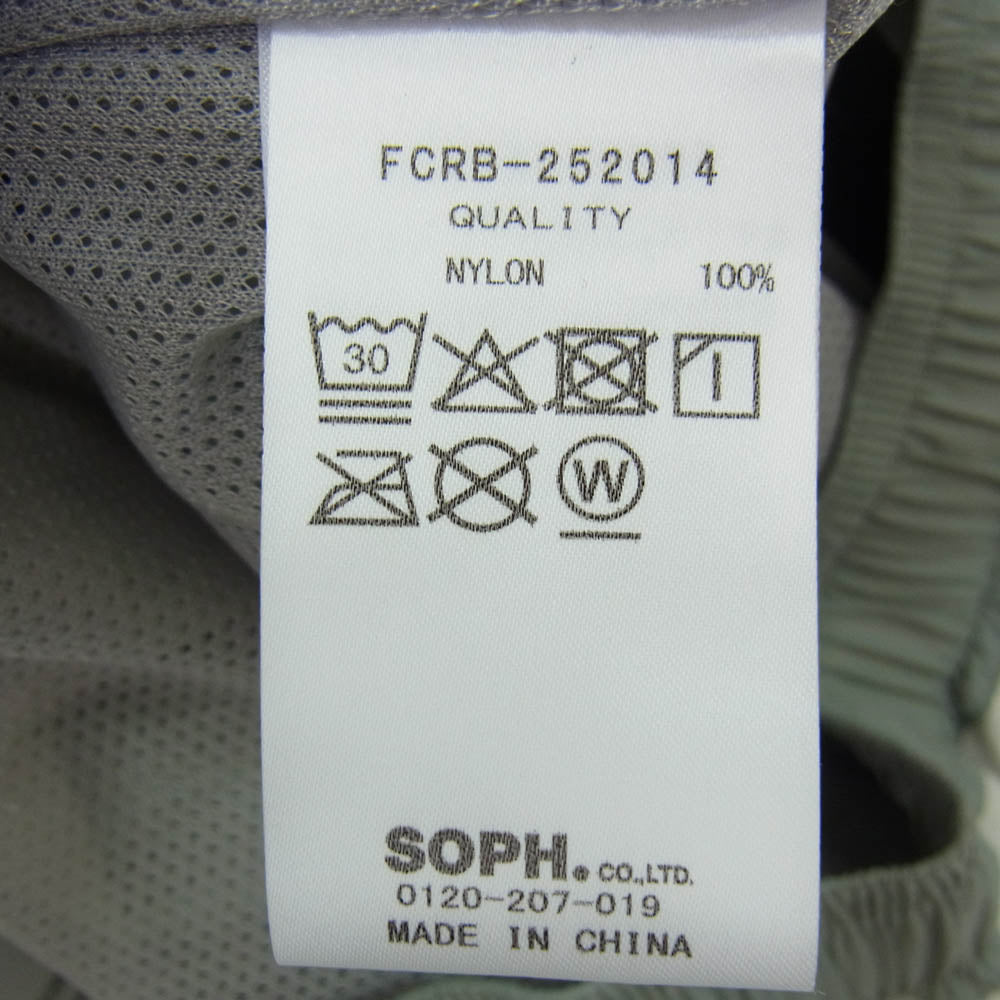 F.C.R.B. エフシーアールビー FCRB-252014 GAME SHORTS ゲーム ショーツ パンツ ミントグリーン系 M【極上美品】【中古】