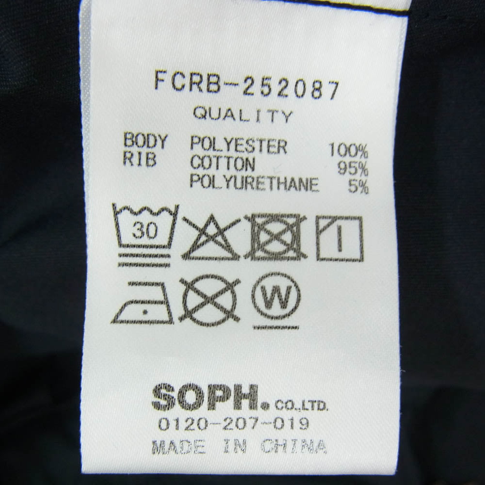 F.C.R.B. エフシーアールビー FCRB-252087 VENTILATION RIBBED PANTS トラック パンツ ネイビー系 M【新古品】【未使用】【中古】