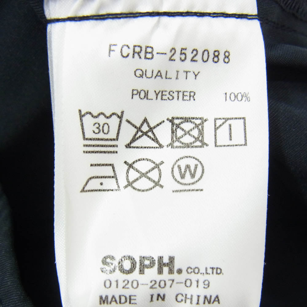 F.C.R.B. エフシーアールビー FCRB-252088 VENTILATION PANTS トラック パンツ ダークネイビー系 M【新古品】【未使用】【中古】