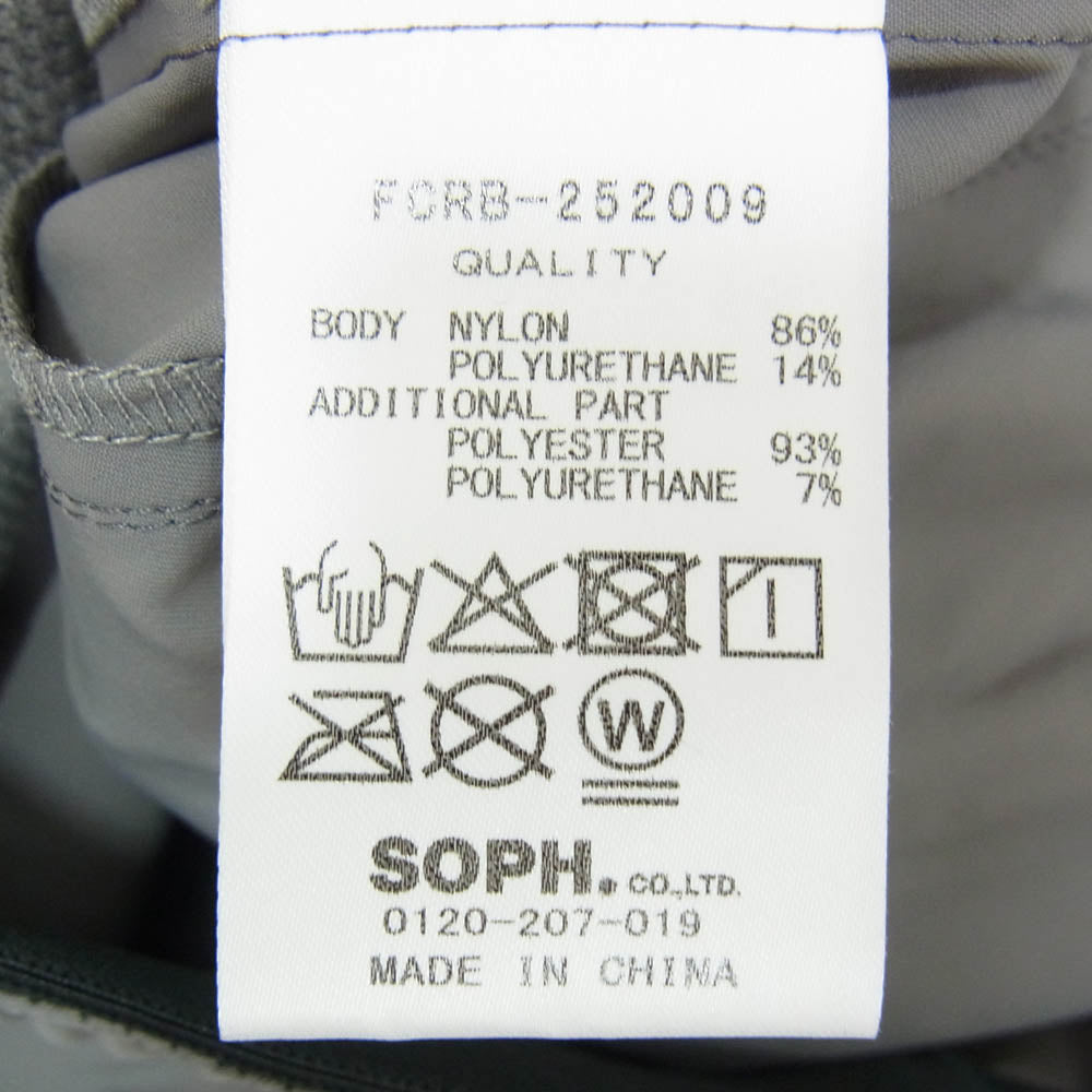 F.C.R.B. エフシーアールビー FCRB-252009 4WAY STRETCH TRACK PANTS ストレッチ トラック パンツ グレー系 M【新古品】【未使用】【中古】